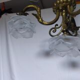 Chandelier bronze 4 lights