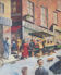 'Market Day' - British Street Scene - Oil on Canvas