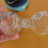 50s glass salt cellars