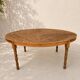 Oval solid wood table – Large dining table 188 × 135 cm