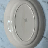 Hand-painted presentation plate Sarreguemines