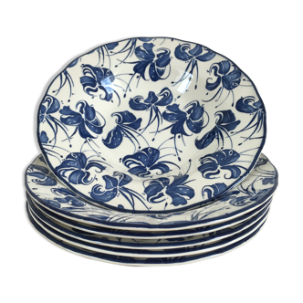 Hollow orchid plates