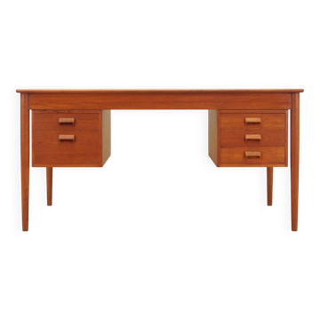 Bureau en teck, design danois, années 1960, designer : Børge Mogensen, fabricant : Søborg Møbler