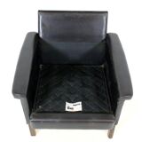 Leather armchair, Mio, Sweden, 1960