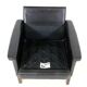 Leather armchair, Mio, Sweden, 1960