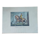 Antique equestrian engraving