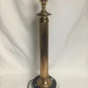 Lamp base in brass and marble - 1970s/1980s