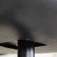 Black leather office chair by Charles Pollock for Knoll