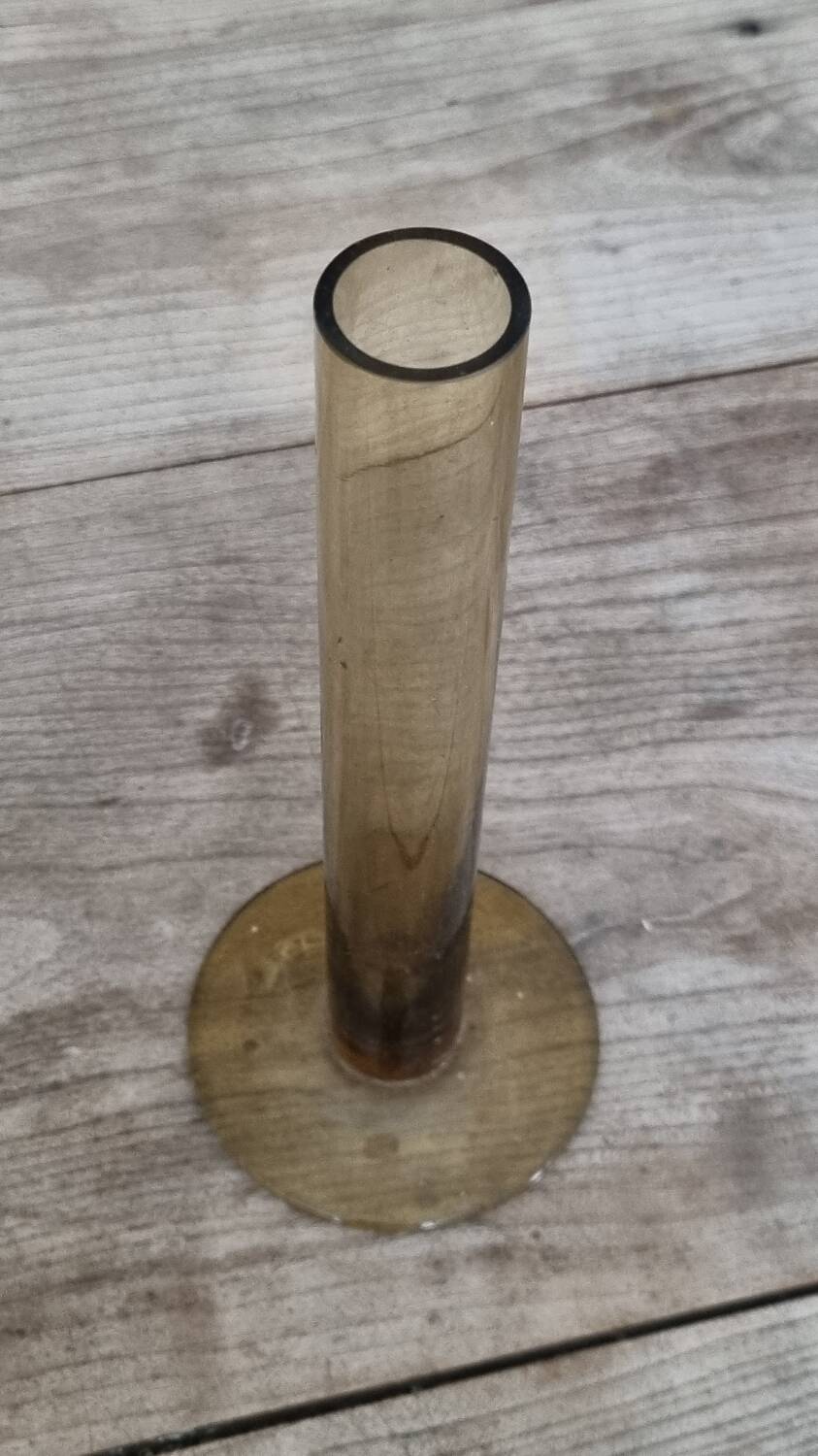 Smoked glass soliflore