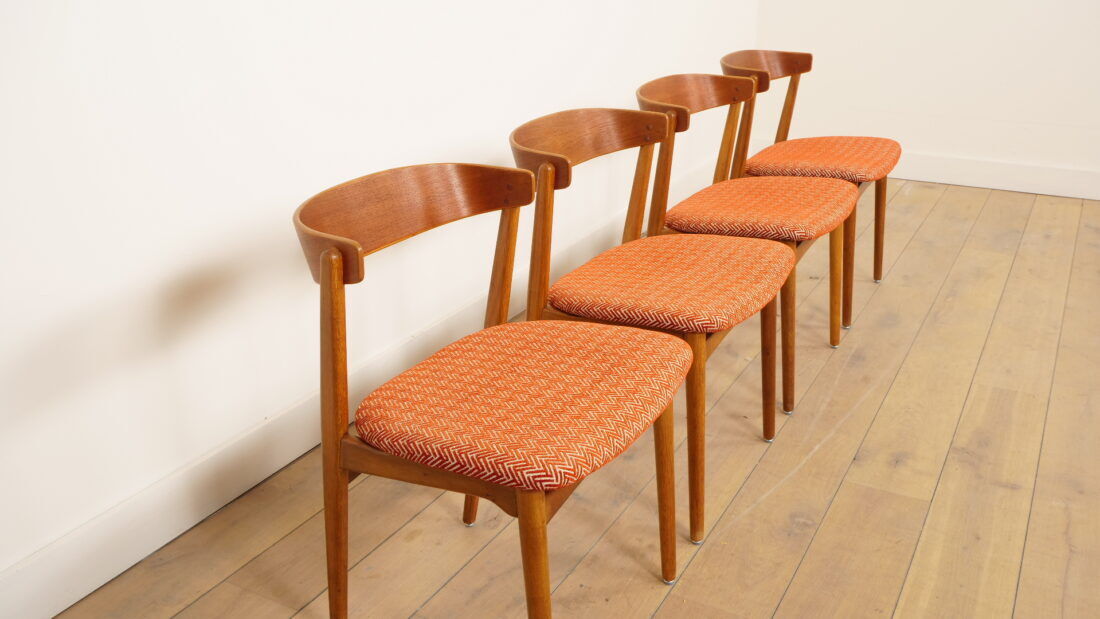 Set of 4 Farstrup dining chairs - Danish design vintage