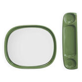 Green ceramic mirror Sphinx