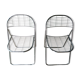Paire de chaises pliantes Ikea vintage Niels Gammelgaard