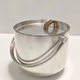 Silver Plated Ice Bucket / Wine Cooler by Ambrogio Pozzi for Padova Argenti