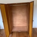 Rattan wardrobe