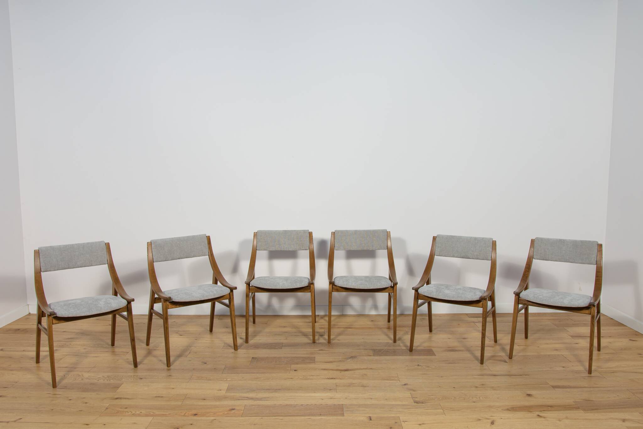 Ski Jumper Chairs from Zamojska, Poland, 1970s, Set of 6