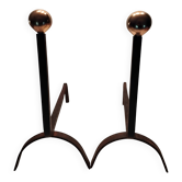 Pair of andirons