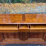 19th century Louis Philippe solid wood sideboard, 176cm