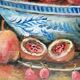 Peinture huile sur toile nature morte