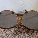 Pair of shepherdesses Louis XV gilded wood