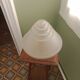 Art Deco glass pendant light