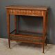 Mahogany marquetry coffee table, Louis XVI style – 1920
