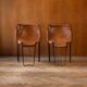 Stackable chairs by Raoul Guys, France 1950s