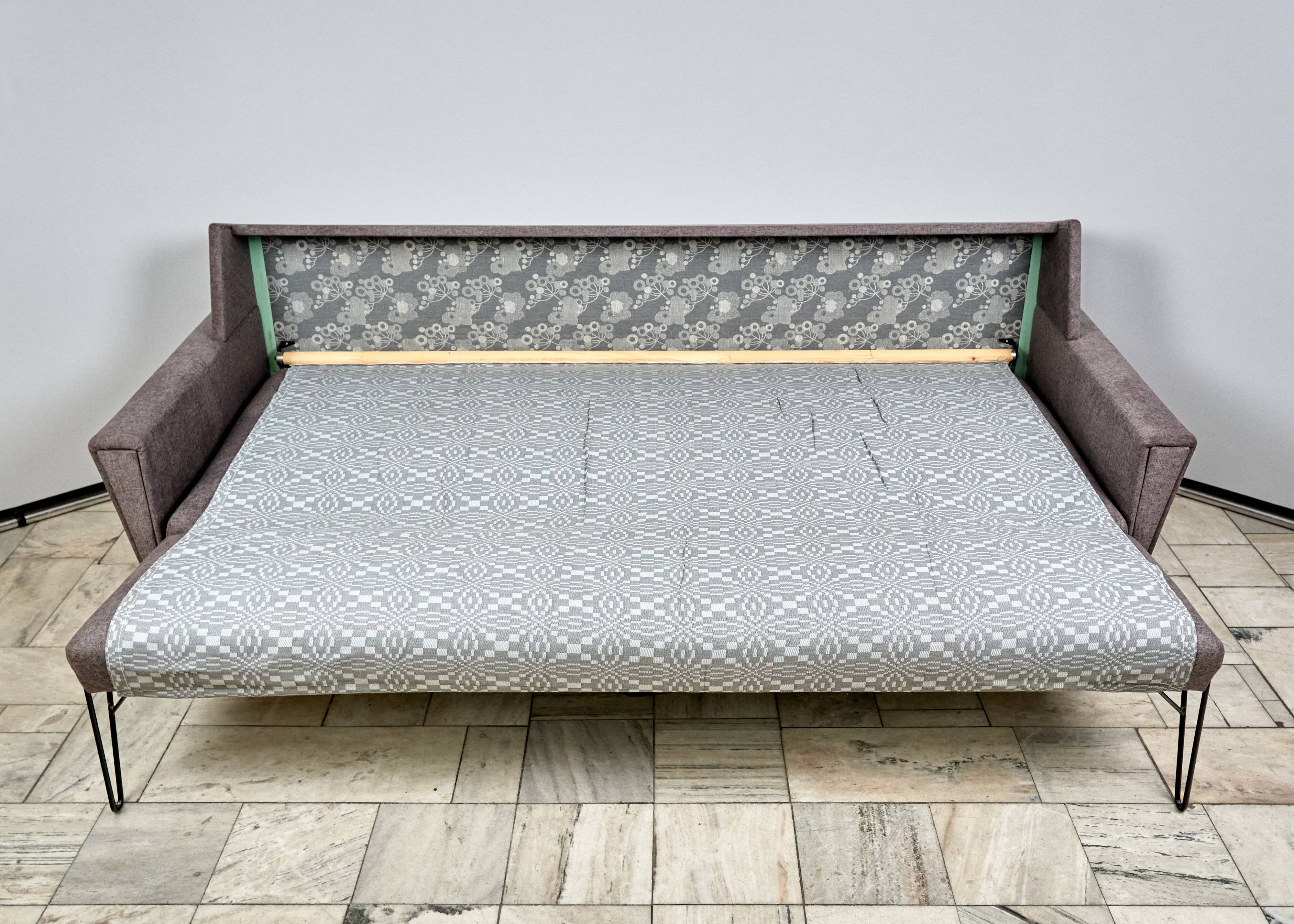 Vintage Sofa Bed by UP-Zavody, 1960s, Czechoslovakia