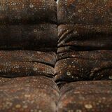 Vintage Marsala set in 'Liberty' fabric by Michel Ducaroy for Ligne Roset.