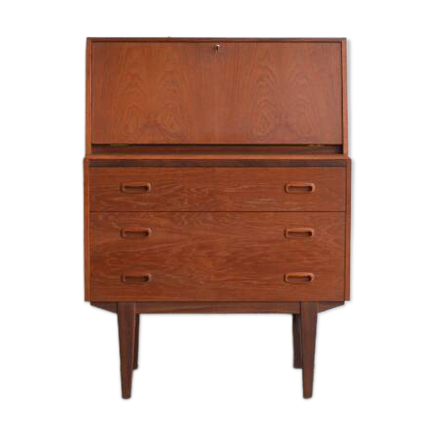 Danish teak secretary 73 cm