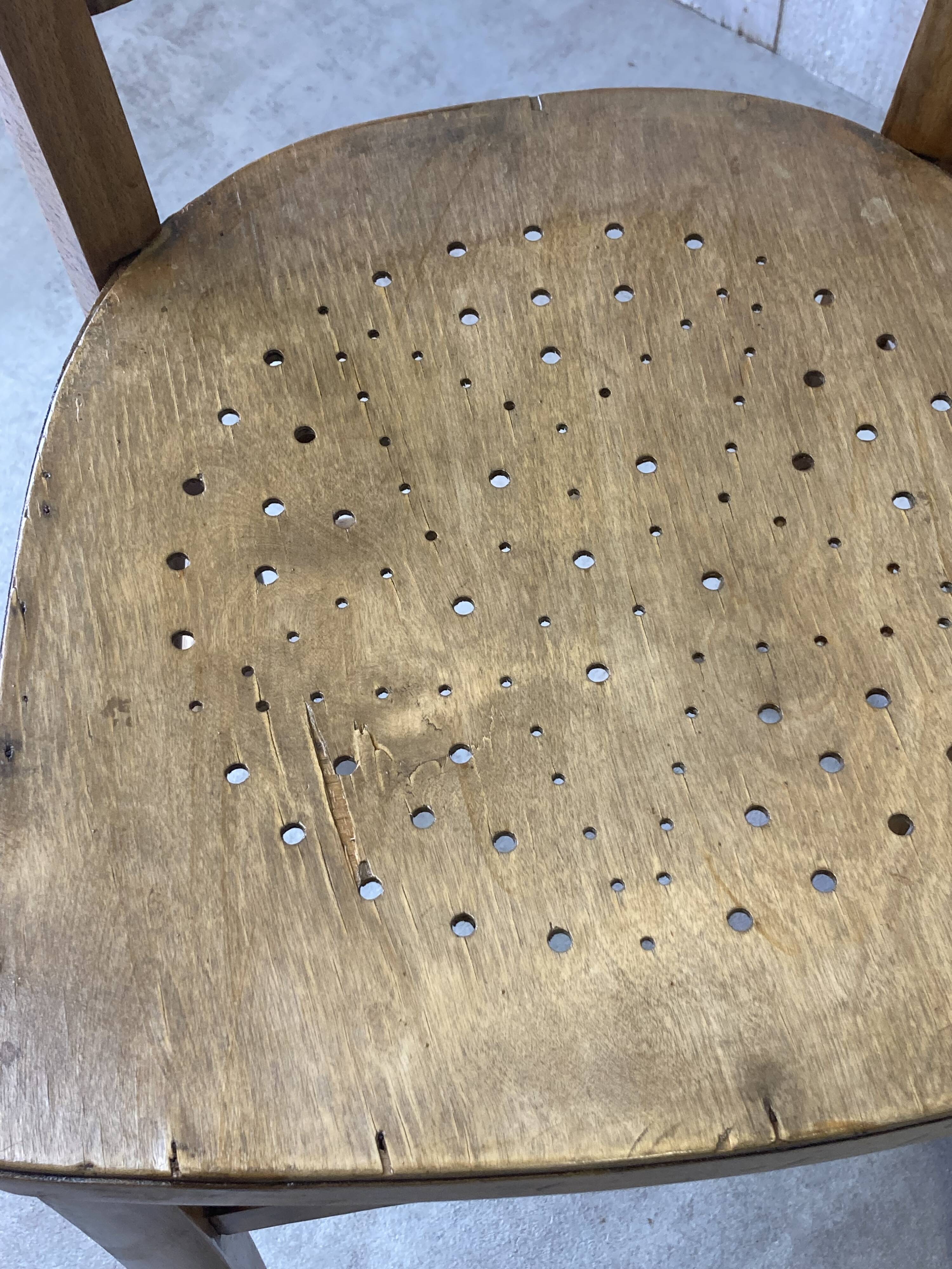 Set of 4 mismatched bistro chairs (Luterna...)