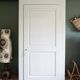 Large ivory cupboard