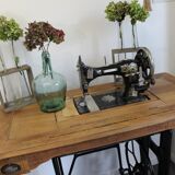 Restored old sewing machine