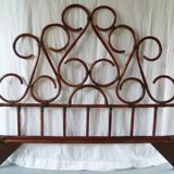 Vintage bamboo headboard