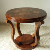 Walnut side table