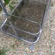 Vintage wheel bar trolley