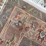 Pakistan wool carpet handmade silk rug 127x192 cm