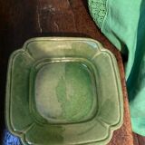 Biot green glazed earth plates