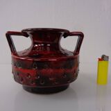 Italian Strawberry Ceramic Vase by Fratelli Fanciullacci for Bitossi, 1960s