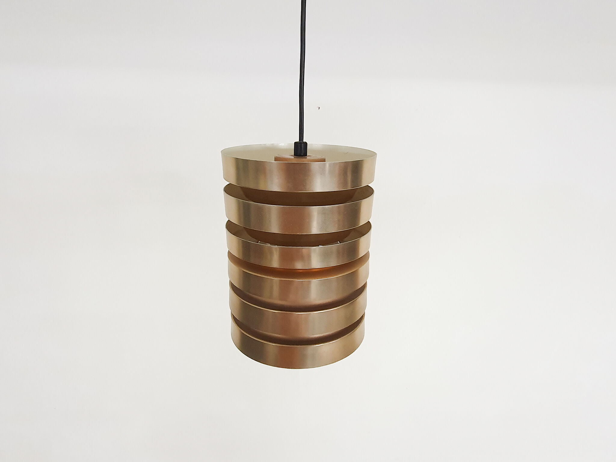 Granhaga Carl Thore Sweden brass pendant light from the 1960s