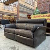 80s leather living room set