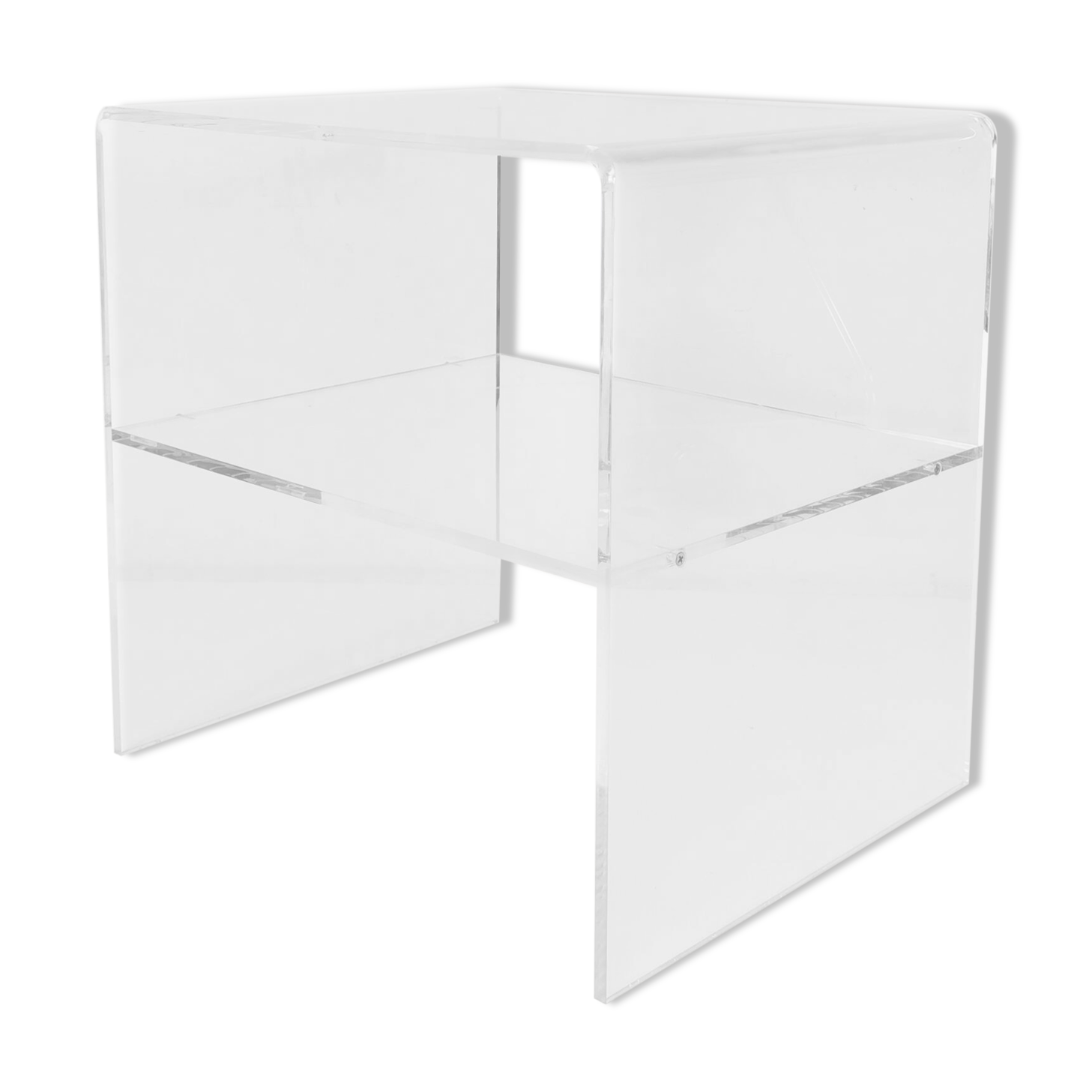 Side table with shelf, Germany, 1990s.