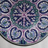 Large round dish - Nabeul ceramics