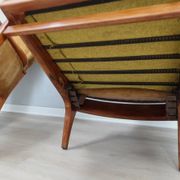 1950s Camea Italian reclining armchairs dralon velvet, set of 2