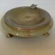 Tripod individual ashtray in onyx