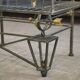 Wrought iron shelf 1950s