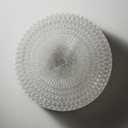 Wall light in metal and plastic