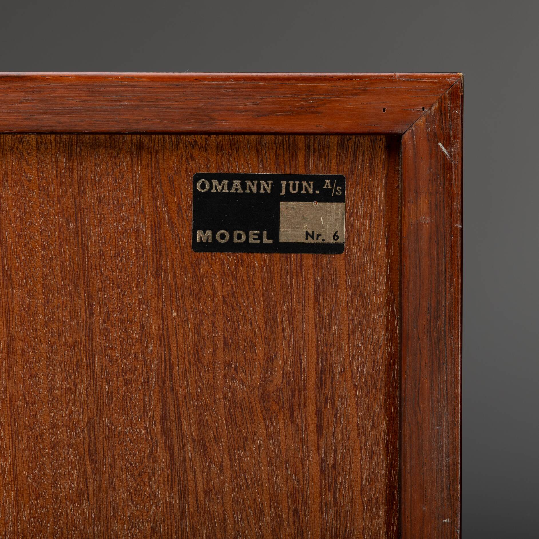 Danish Design Rosewood bookcase Model 6  by  Omann Jun Mobelfabrik, 1960s