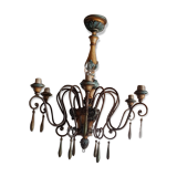 Lustre en bois