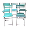 5 chairs Maxeville Years 30-40 Wood and Metal