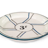 Porcelain wormwood saucer